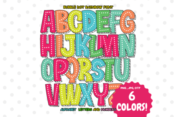Bubble Dot Rainbow: Add Vibrant Color to Your Projects
