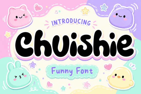 Chuishie: Evaluating a Playful Bubble Font for Youthful Branding