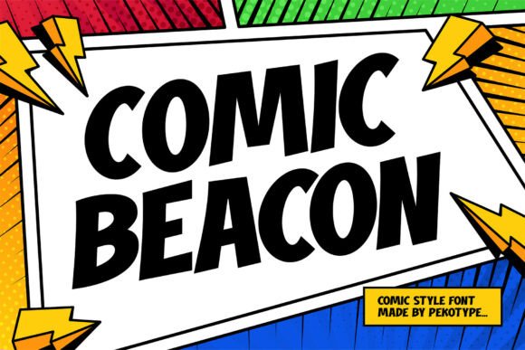Comic Beacon: The Bold Typeface That Brings Retro Energy to Modern Design