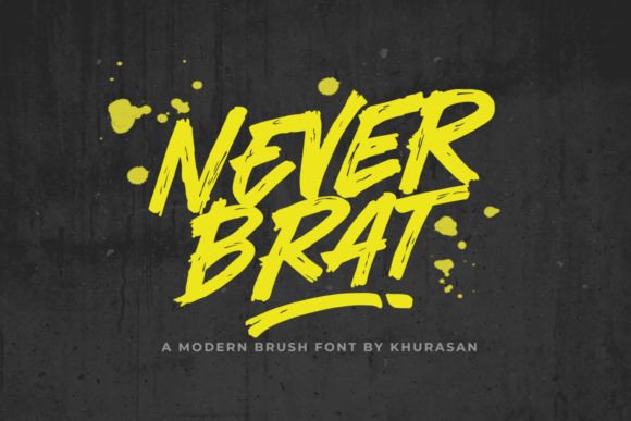 Discover the Irresistible Charm of the Never Brat Font