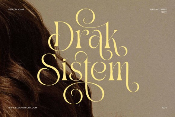 Discovering Drak Sistem: The Serif Font with a Handcrafted Soul