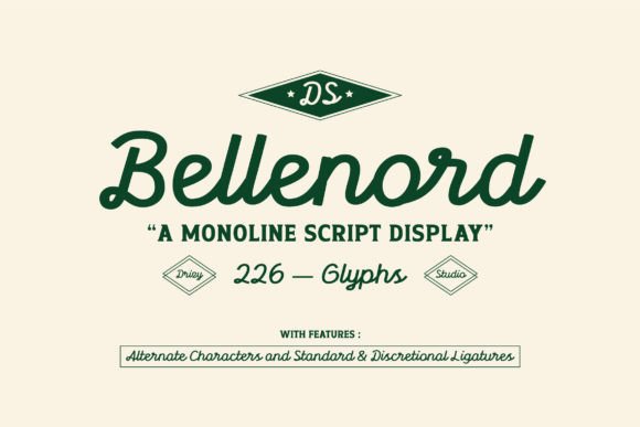 Evaluating Bellenord: A Monoline Script for Elegant and Classic Design