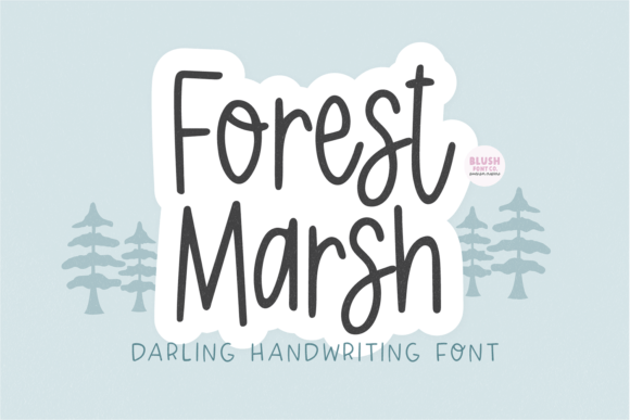Forest Marsh: A Charming Handwriting Font for Creative Projects