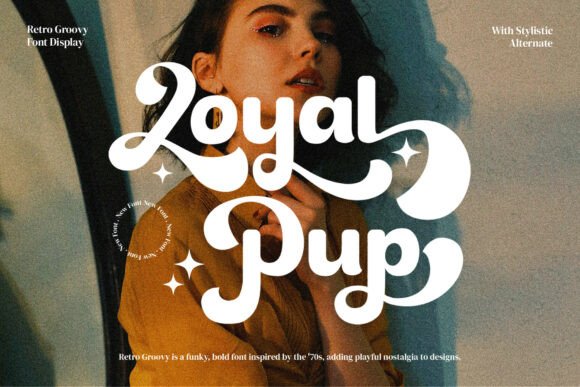 Loyal Pup: Unleashing 70s Groove in Your Modern Designs