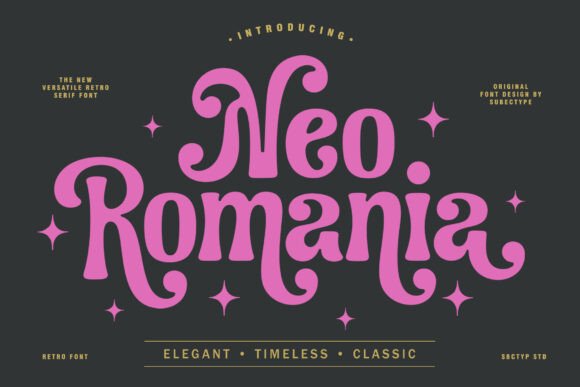 Neo Romania: A Timeless Serif for Modern Design