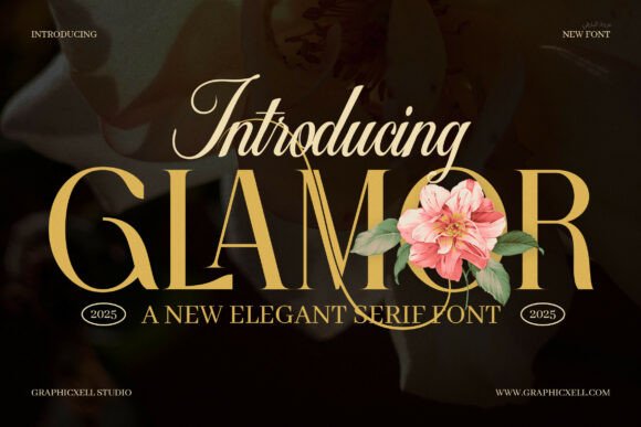 The Anatomy of Glamor: A Serif Typeface for the Modern Era